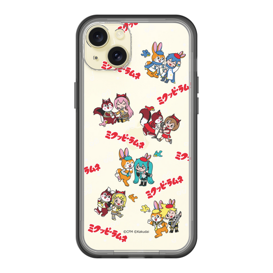 Slim Protection Premium Case［ Hatsune Miku × Kuppy Ramune – Overall Pattern ］