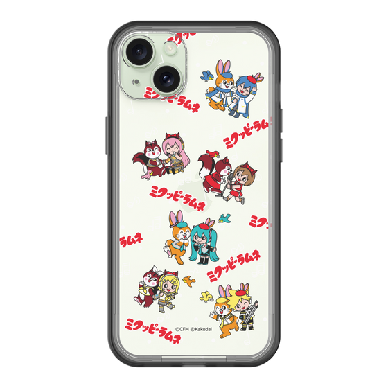Slim Protection Premium Case［ Hatsune Miku × Kuppy Ramune – Overall Pattern ］