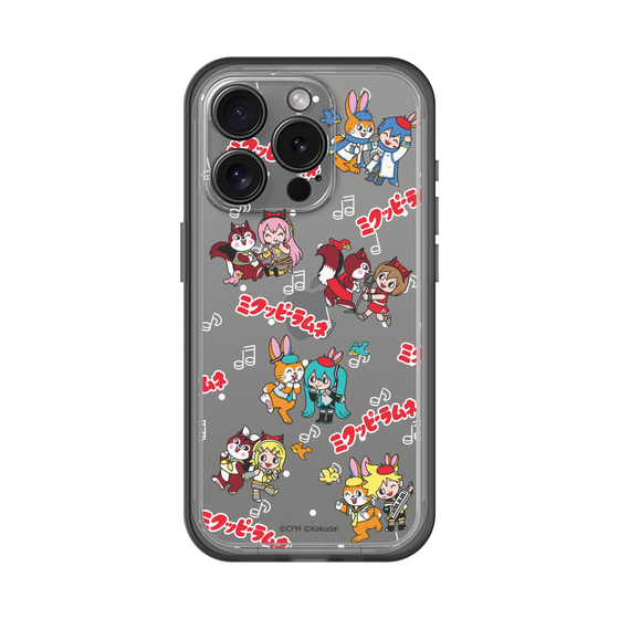 Slim Protection Premium Case［ Hatsune Miku × Kuppy Ramune – Overall Pattern ］