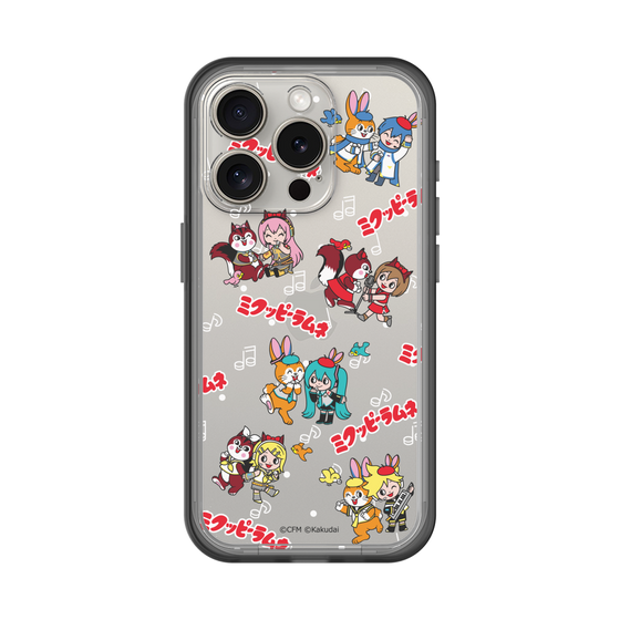 Slim Protection Premium Case［ Hatsune Miku × Kuppy Ramune – Overall Pattern ］