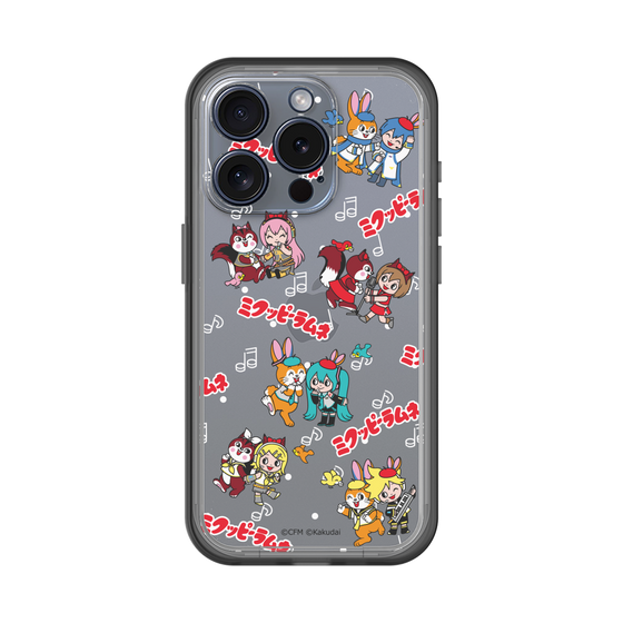 Slim Protection Premium Case［ Hatsune Miku × Kuppy Ramune – Overall Pattern ］