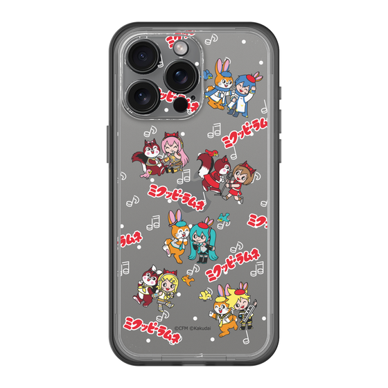 Slim Protection Premium Case［ Hatsune Miku × Kuppy Ramune – Overall Pattern ］