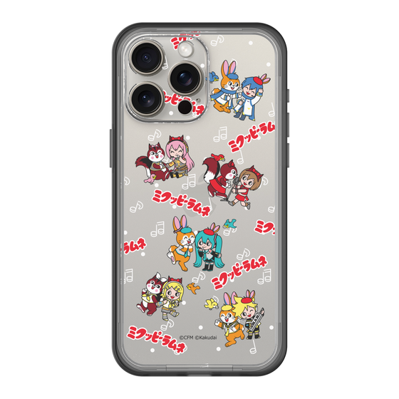 Slim Protection Premium Case［ Hatsune Miku × Kuppy Ramune – Overall Pattern ］