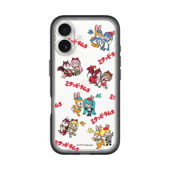 Slim Protection Premium Case［ Hatsune Miku × Kuppy Ramune – Overall Pattern ］