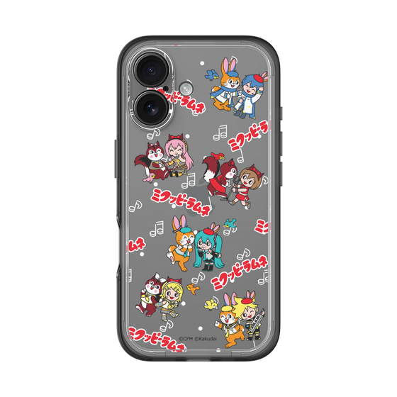 Slim Protection Premium Case［ Hatsune Miku × Kuppy Ramune – Overall Pattern ］