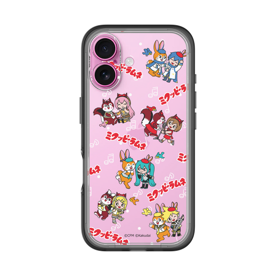Slim Protection Premium Case［ Hatsune Miku × Kuppy Ramune – Overall Pattern ］