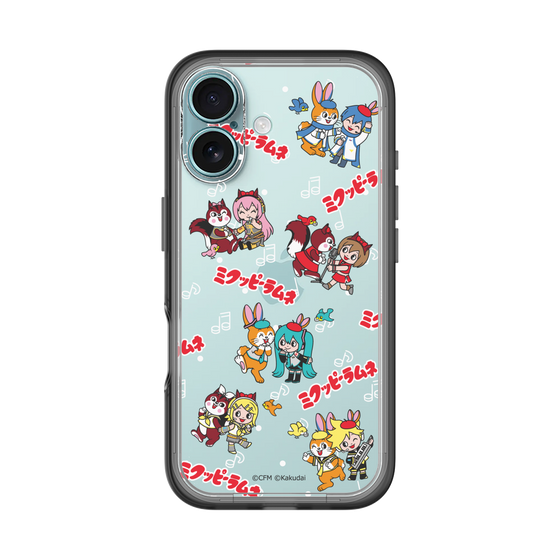 Slim Protection Premium Case［ Hatsune Miku × Kuppy Ramune – Overall Pattern ］