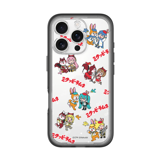 Slim Protection Premium Case［ Hatsune Miku × Kuppy Ramune – Overall Pattern ］