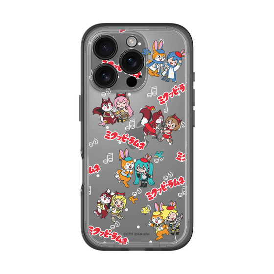 Slim Protection Premium Case［ Hatsune Miku × Kuppy Ramune – Overall Pattern ］