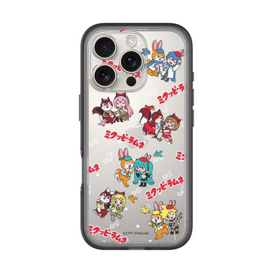 Slim Protection Premium Case［ Hatsune Miku × Kuppy Ramune – Overall Pattern ］