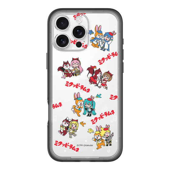 Slim Protection Premium Case［ Hatsune Miku × Kuppy Ramune – Overall Pattern ］