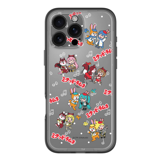 Slim Protection Premium Case［ Hatsune Miku × Kuppy Ramune – Overall Pattern ］