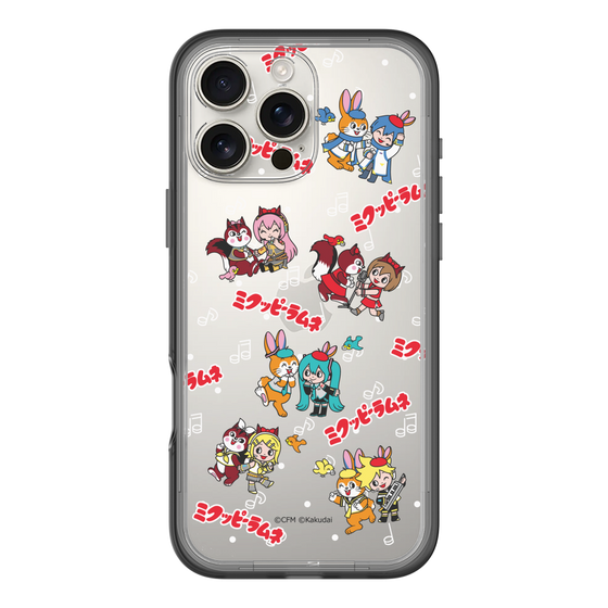 Slim Protection Premium Case［ Hatsune Miku × Kuppy Ramune – Overall Pattern ］