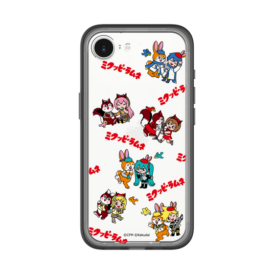 Slim Protection Premium Case［ Hatsune Miku × Kuppy Ramune – Overall Pattern ］