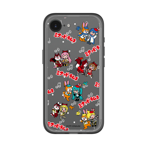 Slim Protection Premium Case［ Hatsune Miku × Kuppy Ramune – Overall Pattern ］