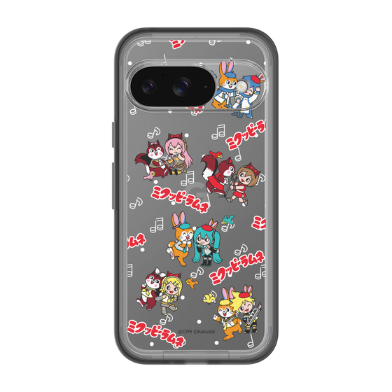 Slim Protection Premium Case［ Hatsune Miku × Kuppy Ramune – Overall Pattern ］