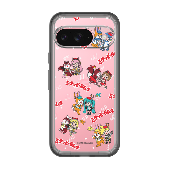 Slim Protection Premium Case［ Hatsune Miku × Kuppy Ramune – Overall Pattern ］