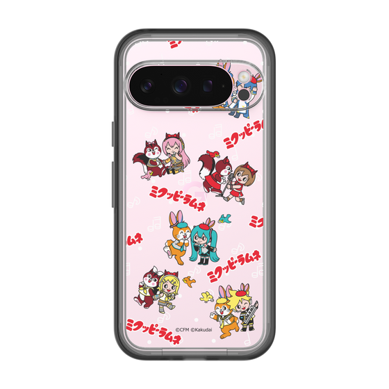 Slim Protection Premium Case［ Hatsune Miku × Kuppy Ramune – Overall Pattern ］