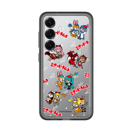 Slim Protection Premium Case［ Hatsune Miku × Kuppy Ramune – Overall Pattern ］