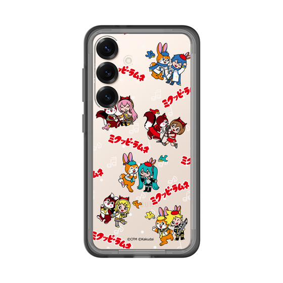 Slim Protection Premium Case［ Hatsune Miku × Kuppy Ramune – Overall Pattern ］
