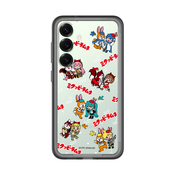 Slim Protection Premium Case［ Hatsune Miku × Kuppy Ramune – Overall Pattern ］
