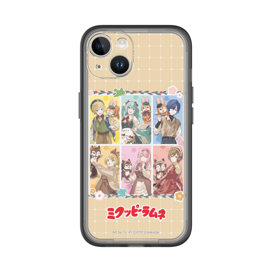 Slim Protection Premium Case［ Hatsune Miku × Kuppy Ramune – Full-body Illustration ］