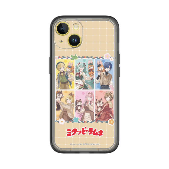 Slim Protection Premium Case［ Hatsune Miku × Kuppy Ramune – Full-body Illustration ］