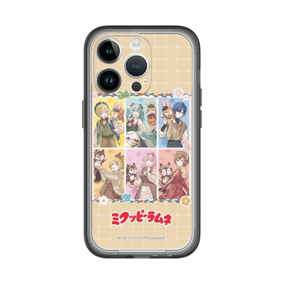 Slim Protection Premium Case［ Hatsune Miku × Kuppy Ramune – Full-body Illustration ］