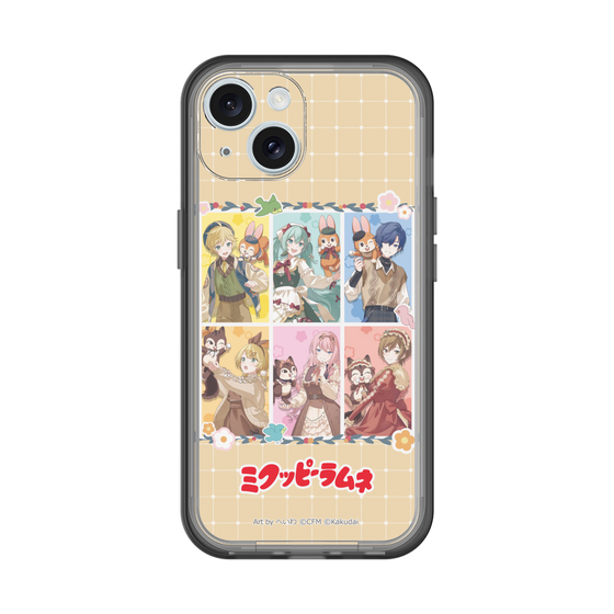 Slim Protection Premium Case［ Hatsune Miku × Kuppy Ramune – Full-body Illustration ］