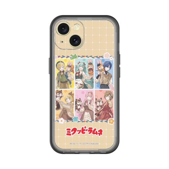 Slim Protection Premium Case［ Hatsune Miku × Kuppy Ramune – Full-body Illustration ］