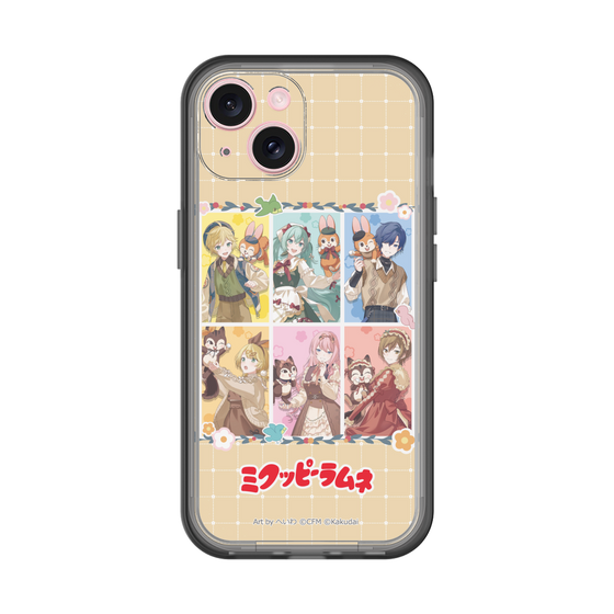 Slim Protection Premium Case［ Hatsune Miku × Kuppy Ramune – Full-body Illustration ］