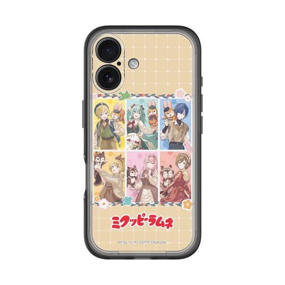 Slim Protection Premium Case［ Hatsune Miku × Kuppy Ramune – Full-body Illustration ］