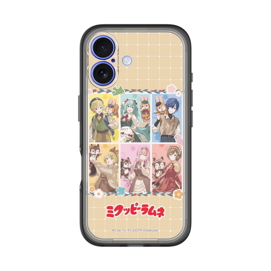 Slim Protection Premium Case［ Hatsune Miku × Kuppy Ramune – Full-body Illustration ］
