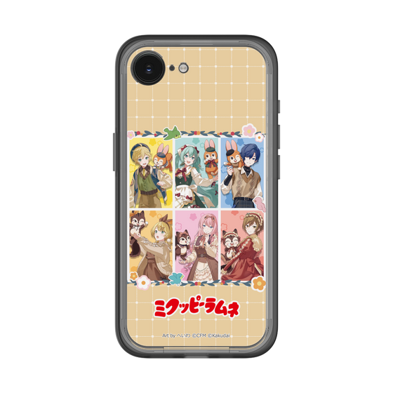 Slim Protection Premium Case［ Hatsune Miku × Kuppy Ramune – Full-body Illustration ］