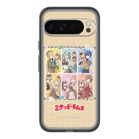 Slim Protection Premium Case［ Hatsune Miku × Kuppy Ramune – Full-body Illustration ］