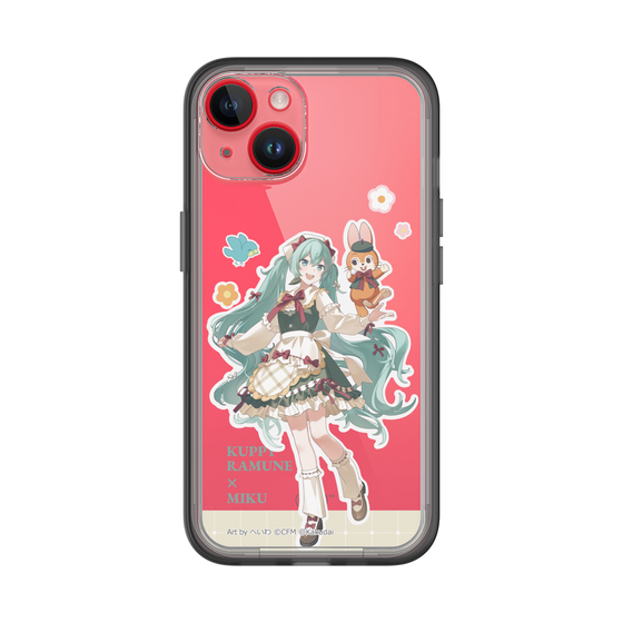 Slim Protection Premium Case［ Hatsune Miku × Kuppy Ramune – Hatsune Miku × Kuppy – Full-body Illustration 2 ］