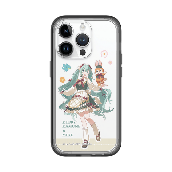 Slim Protection Premium Case［ Hatsune Miku × Kuppy Ramune – Hatsune Miku × Kuppy – Full-body Illustration 2 ］