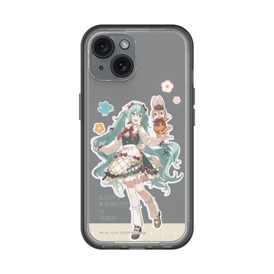 Slim Protection Premium Case［ Hatsune Miku × Kuppy Ramune – Hatsune Miku × Kuppy – Full-body Illustration 2 ］