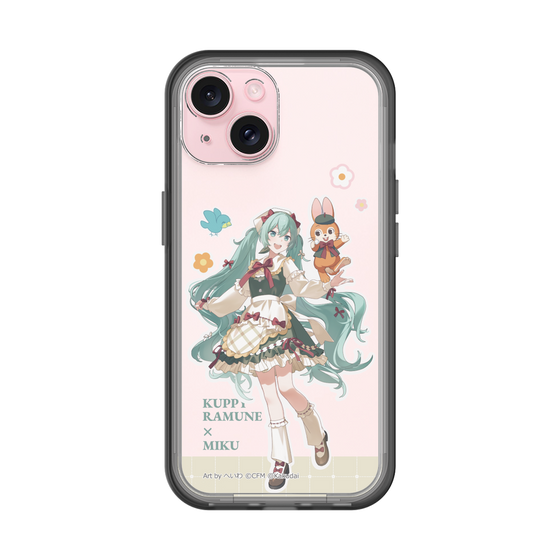 Slim Protection Premium Case［ Hatsune Miku × Kuppy Ramune – Hatsune Miku × Kuppy – Full-body Illustration 2 ］