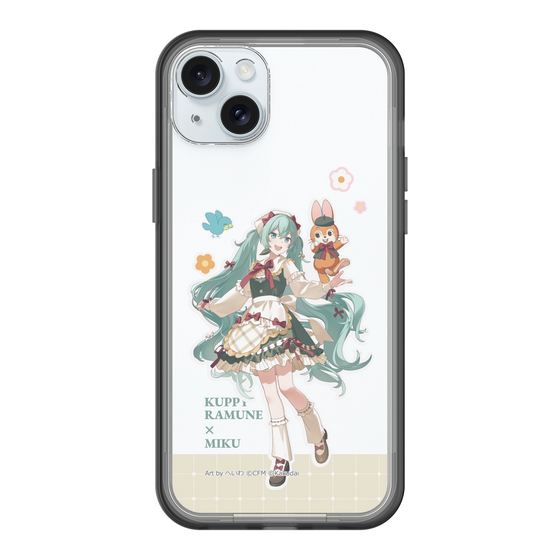 Slim Protection Premium Case［ Hatsune Miku × Kuppy Ramune – Hatsune Miku × Kuppy – Full-body Illustration 2 ］