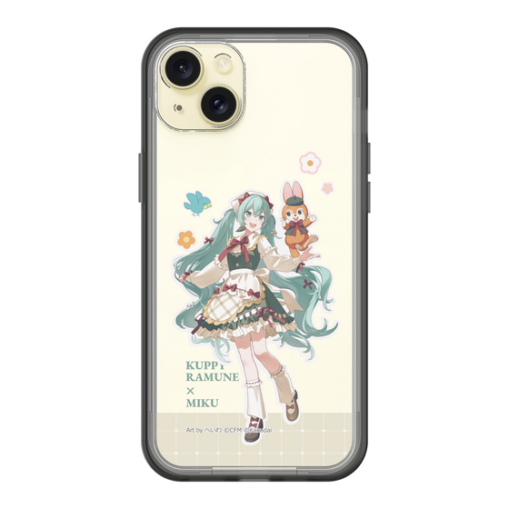 Slim Protection Premium Case［ Hatsune Miku × Kuppy Ramune – Hatsune Miku × Kuppy – Full-body Illustration 2 ］