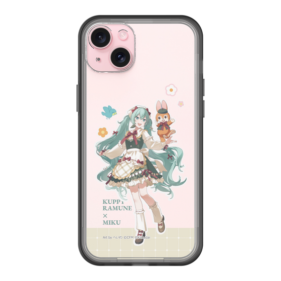 Slim Protection Premium Case［ Hatsune Miku × Kuppy Ramune – Hatsune Miku × Kuppy – Full-body Illustration 2 ］