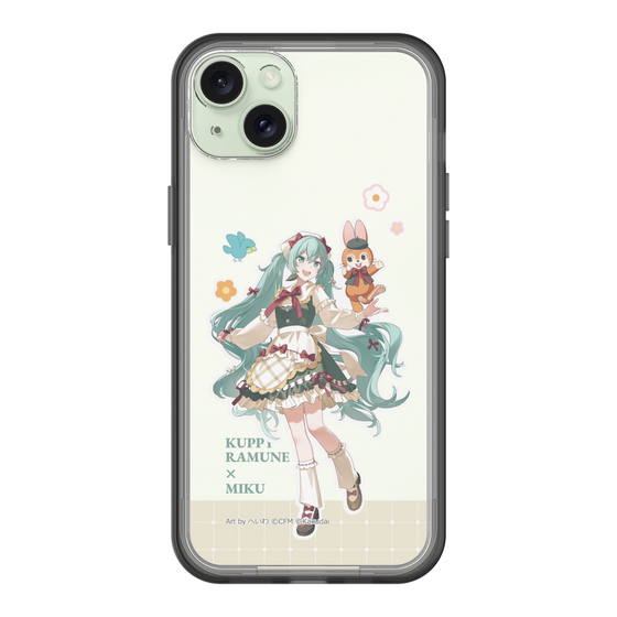 Slim Protection Premium Case［ Hatsune Miku × Kuppy Ramune – Hatsune Miku × Kuppy – Full-body Illustration 2 ］
