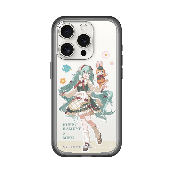 Slim Protection Premium Case［ Hatsune Miku × Kuppy Ramune – Hatsune Miku × Kuppy – Full-body Illustration 2 ］