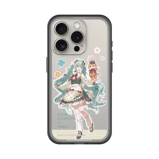 Slim Protection Premium Case［ Hatsune Miku × Kuppy Ramune – Hatsune Miku × Kuppy – Full-body Illustration 2 ］