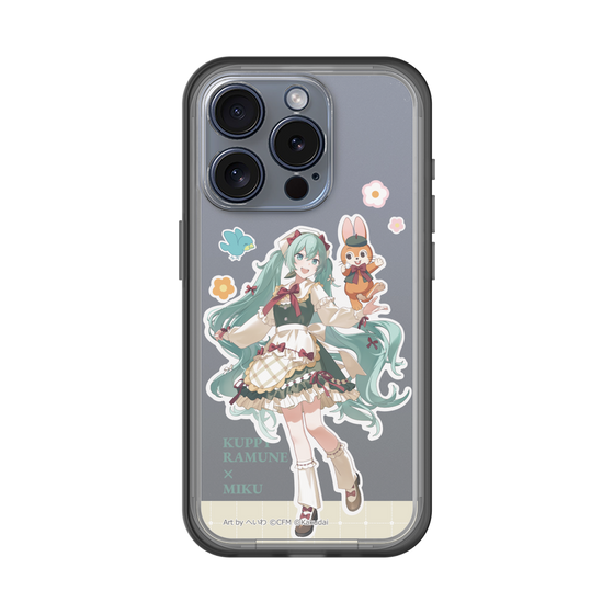 Slim Protection Premium Case［ Hatsune Miku × Kuppy Ramune – Hatsune Miku × Kuppy – Full-body Illustration 2 ］