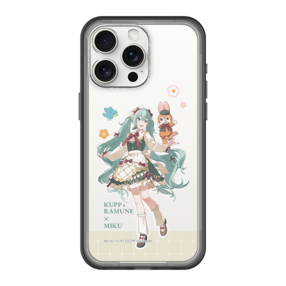 Slim Protection Premium Case［ Hatsune Miku × Kuppy Ramune – Hatsune Miku × Kuppy – Full-body Illustration 2 ］