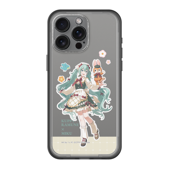 Slim Protection Premium Case［ Hatsune Miku × Kuppy Ramune – Hatsune Miku × Kuppy – Full-body Illustration 2 ］