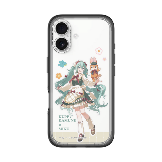 Slim Protection Premium Case［ Hatsune Miku × Kuppy Ramune – Hatsune Miku × Kuppy – Full-body Illustration 2 ］