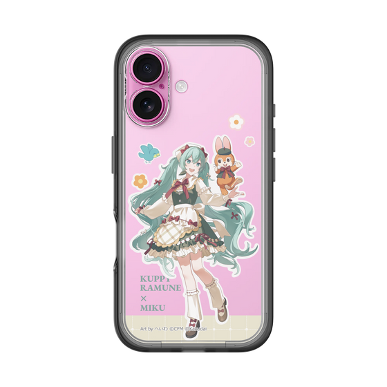 Slim Protection Premium Case［ Hatsune Miku × Kuppy Ramune – Hatsune Miku × Kuppy – Full-body Illustration 2 ］